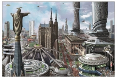 paterskerk-skyline-fase-2 Giclee gesigneerd A2